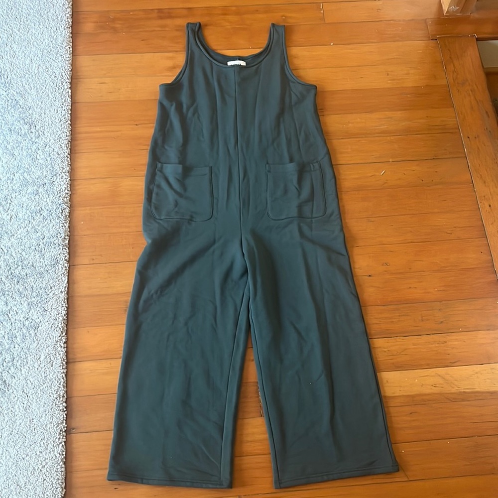 NWT Madewell superbrushed pull on jumpsuit